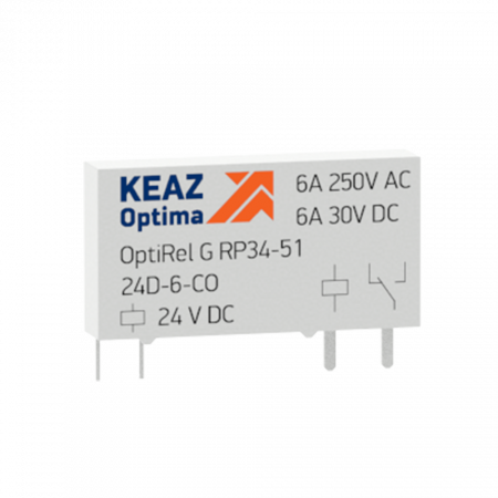 Реле промежуточное OptiRel G RP34-51-48D-6-CO КЭАЗ 281148