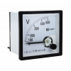 Вольтметр VM-A721 аналоговый на панель 72х72 (квадратный вырез) 500В прямое подключение PROxima EKF vma-721-500