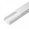 Кабель-канал белый 2-й замок в п/э 25х16 мм (80м/уп) Промрукав PR.0625161