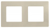 ETIKA Рамка 2 поста слоновая кость Legrand 672512