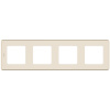 Рамка 4 поста INSPIRIA слоновая кость Legrand 673961