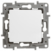 ETIKA Переключатель одноклавишный белый винтовые зажимы 10A Legrand 672205