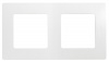 ETIKA Рамка 2 поста белая Legrand 672502