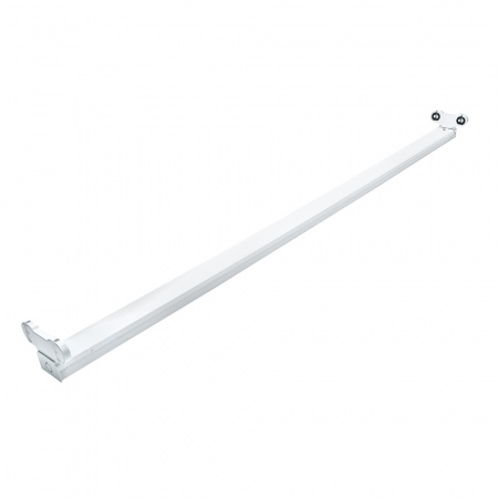 Светильник ДПО-2х18w без стекла под светодиодные лампы G13 металл FERON AL4002 41220