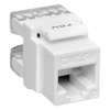 Модуль Keystone TERACOM PRO Cat.5E RJ-45 неэкранированный 110 IDC 180 градусов белый EKF TRP-KSTN-180D-5EUTP-WH