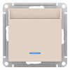 Выключатель карточный, мех, БЕЖЕВЫЙ Systeme Electric ATN000267