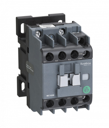 КОНТАКТОР MC1E 3P 12A НО+НЗ 110V 50/60ГЦ Systeme Electric MC1E12F7
