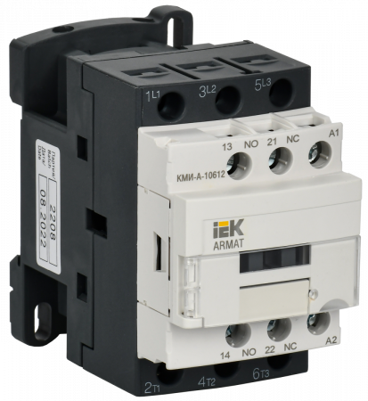 ARMAT Контактор КМИ-А-10612 LC1D 6А 230В/АС3 1НО/1НЗ IEK AR-ACC-11-006-230-11
