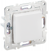 SKANDY Выключатель 1-клавишный 10А SK-V01W арктический белый IEK SK-V10-0-10-K01
