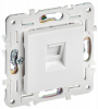SKANDY Розетка компьютерная RJ45 кат.5E SK-K01W арктический белый IEK SK-K10-1-K01