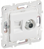SKANDY Розетка двойная TV+RJ45 кат.6E SK-A15W арктический белый IEK SK-AK20-2-K01