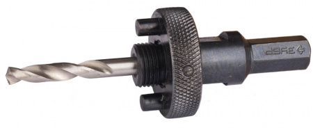 29534_z01 Державка для биметаллических коронок 32-152мм, быстросъемная, пружинный фиксатор ЗУБР 