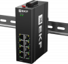 Коммутатор промышленный управляемый уровня L2 ML2-8GTP, 8 портов 10/100/1000Base-T(X) RJ45 c PoE, монтаж на динрейку TSX EKF TSX-ML2-8GTP