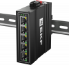 Коммутатор промышленный неуправляемый U-5T, 5 портов 10/100Base-T(X) RJ45, монтаж на динрейку TSX EKF TSX-U-5T