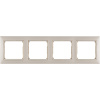 VALENA Рамка 4 поста горизонтальная слоновая кость Legrand 774354