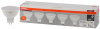 Лампа светодиодная LED 5 Вт GU5.3 3000К 400Лм спот 220 В (замена 35Вт) OSRAM упаковка 5 шт LEDVANCE 4058075585195