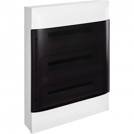 Practibox S Пластиковый щиток Навесной (ЩРн-П) 3X18 Дымчатая дверь Legrand 137618