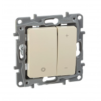 ETIKA Диммер нажимной 400Вт слоновая кость Legrand 672318