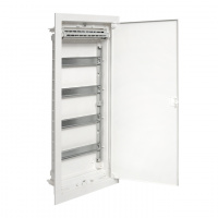 Встраиваемый силовой щит Nova 48 мод. 4 габ. с металл. дверью IP40 Proxima EKF nv-pb-md-4