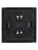 FORTE&PIANO Выключатель 1-клавишный проходной 10А FP503 сталь IEK FP-V12-0-10-1-K46