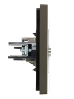 FORTE&PIANO Розетка TV оконечная FP328 серый IEK FP-A10-O-K03