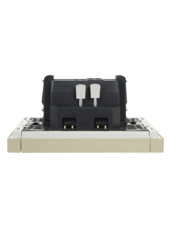 FORTE&PIANO Выключатель 1-клавишный с индикацией 10А FP402 ваниль IEK FP-V10-1-10-1-K10