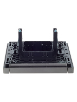 FORTE&PIANO Заглушка с суппортом FP541 сталь IEK FP-PL10-K46