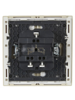 FORTE&PIANO Выключатель 2-клавишный с индикацией 10А FP406 ваниль IEK FP-V20-1-10-1-K10