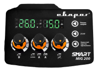 Инвертор сварочный MIG 200 ''REAL SMART'' (N2A5) Black (маска+краги) СВАРОГ 00000098557