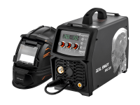 Инвертор сварочный MIG 200 ''REAL SMART'' (N2A5) Black (маска+краги) СВАРОГ 00000098557