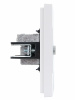 FORTE&PIANO Розетка TV проходная FP229 белый IEK FP-A10-P-K01