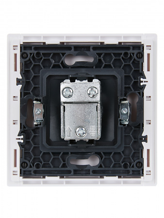 FORTE&PIANO Розетка TV проходная FP229 белый IEK FP-A10-P-K01