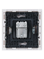 FORTE&PIANO Розетка TV проходная FP229 белый IEK FP-A10-P-K01