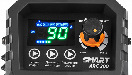 Инвертор сварочный ARC 200 ''REAL SMART'' (Z28303) Black (маска+краги) СВАРОГ 00000097886