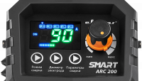Инвертор сварочный ARC 200 ''REAL SMART'' (Z28303) Black (маска+краги) СВАРОГ 00000097886