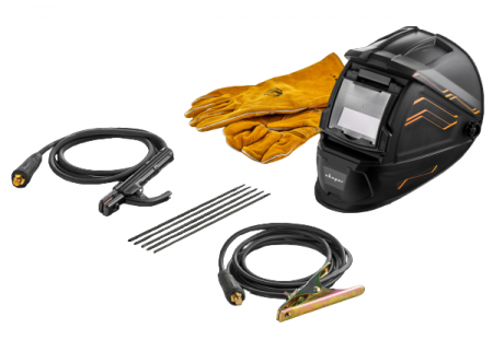 Инвертор сварочный ARC 200 ''REAL SMART'' (Z28303) Black (маска+краги) СВАРОГ 00000097886