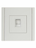FORTE&PIANO Розетка компьютерная RJ45 кат.6 FP231 белый IEK FP-K10-2-K01