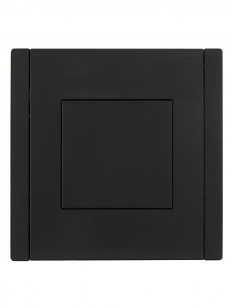 FORTE&PIANO Заглушка с суппортом FP141 черный IEK FP-PL10-K02