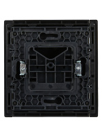 FORTE&PIANO Вывод кабеля FP142 черный IEK FP-VK10-0-K02