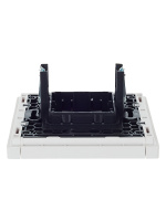 FORTE&PIANO Заглушка с суппортом FP241 белый IEK FP-PL10-K01