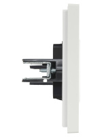 FORTE&PIANO Заглушка с суппортом FP241 белый IEK FP-PL10-K01