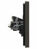 FORTE&PIANO Розетка компьютерная двойная RJ45 кат.5E FP333 серый IEK FP-K20-1-K03