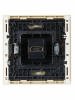 FORTE&PIANO Розетка HDMI FP440 ваниль IEK FP-H10-K10