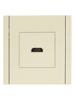 FORTE&PIANO Розетка HDMI FP440 ваниль IEK FP-H10-K10