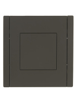 FORTE&PIANO Заглушка с суппортом FP341 серый IEK FP-PL10-K03