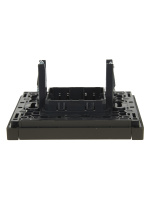 FORTE&PIANO Заглушка с суппортом FP341 серый IEK FP-PL10-K03