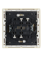 FORTE&PIANO Выключатель 1-клавишный перекрестный 10А FP412 ваниль IEK FP-V13-0-10-1-K10