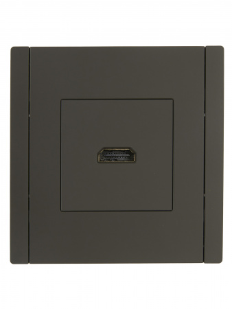 FORTE&PIANO Розетка HDMI FP340 серый IEK FP-H10-K03