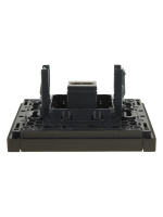 FORTE&PIANO Розетка HDMI FP340 серый IEK FP-H10-K03