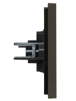 FORTE&PIANO Розетка HDMI FP340 серый IEK FP-H10-K03